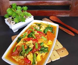 Resep Terbaik Orak Arik Telur Tomat Praktis Enak