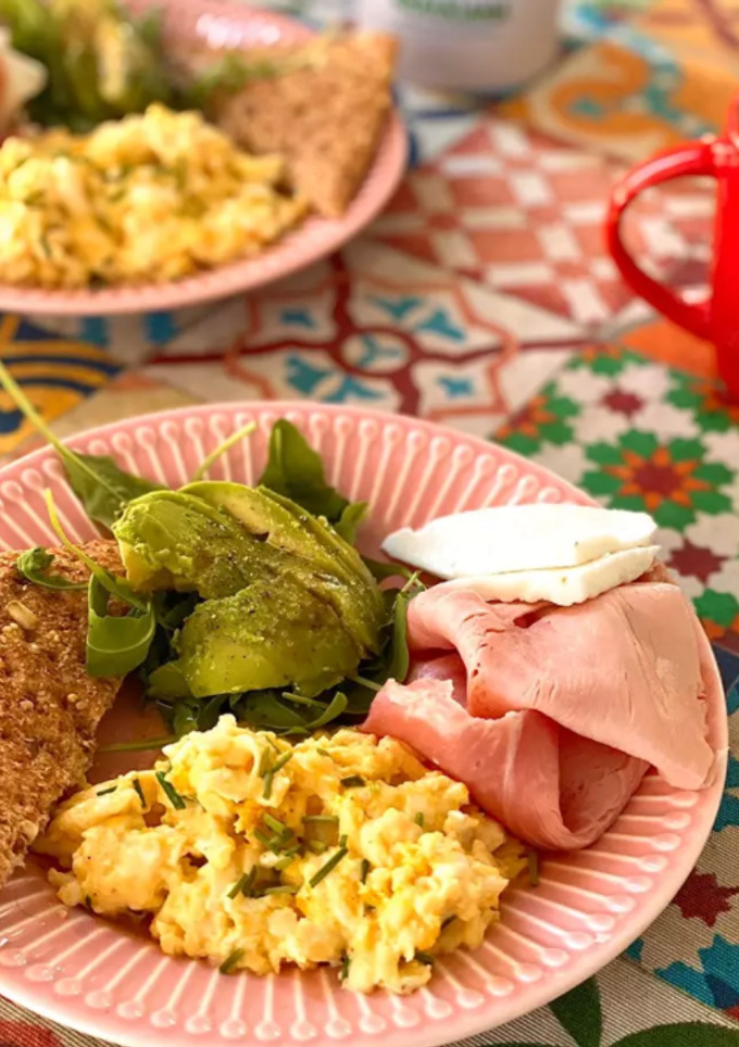 Una foto de Desayuno fit en 5 min!💪🏼