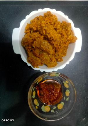 A picture of Masala khichdi.