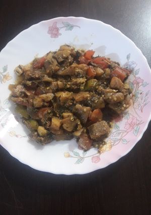 عکسی از دستور راتاتویی رژیمی بادمجان