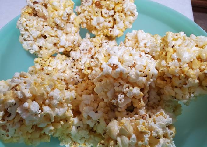 Steps to Prepare Homemade Popcorn Balls