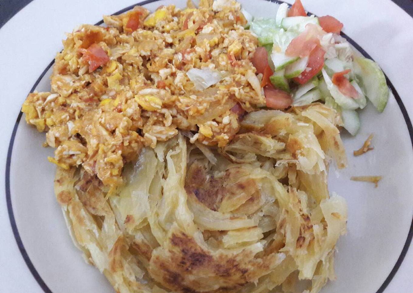 Roti Maryam Shatshuka