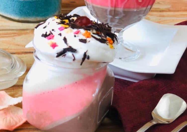 Simple Way to Make Any-night-of-the-week Whosayna’s Neapolitan Pudding Parfait