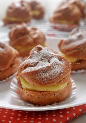 Foto resep Soes Coklat Durian