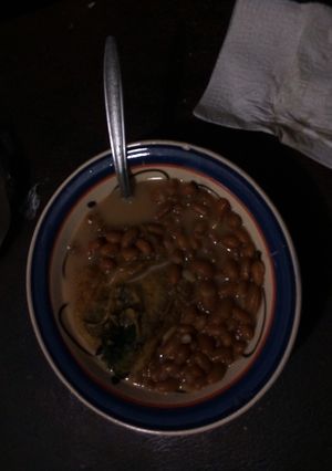 Una foto de Frijoles con chile ahogado doña Chole. Jalisco.p