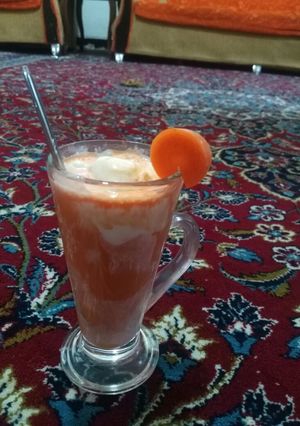 عکسی از دستور هویج بستنی