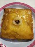 Torta de melocon al revés