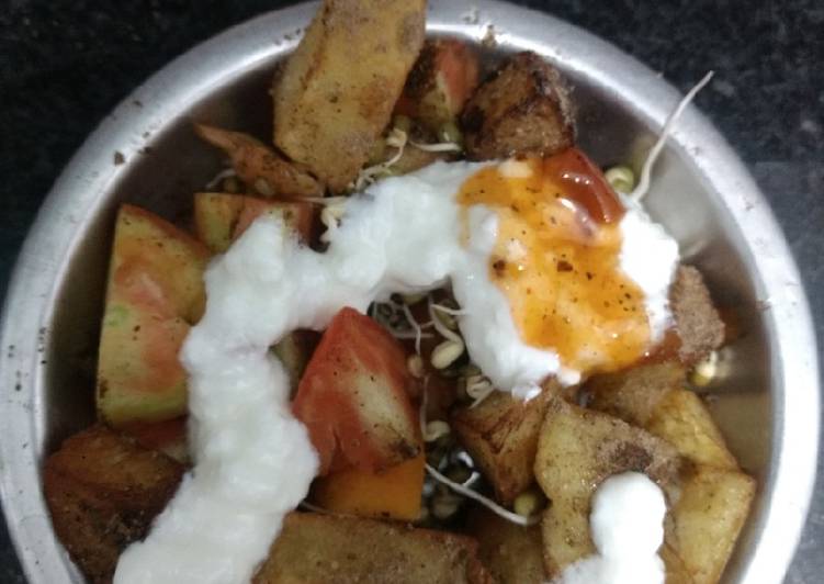 How to Make Any-night-of-the-week Instant Aloo chaat