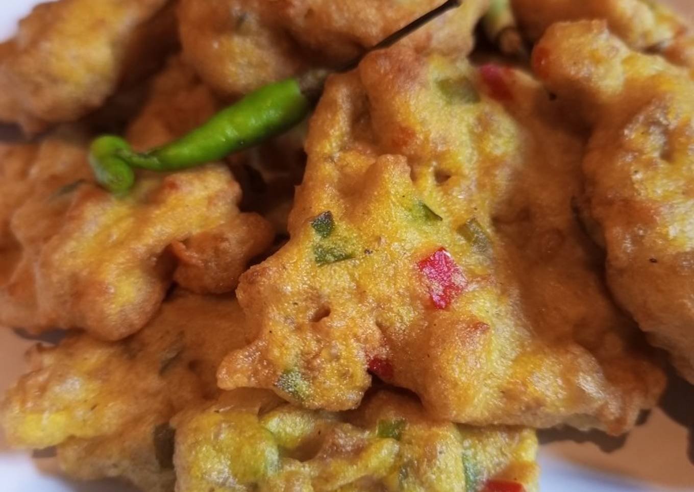 Bakwan Tempe Cabe