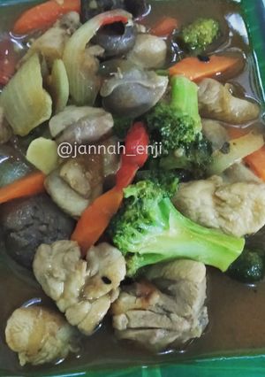 Foto resep Ayam lada hitam