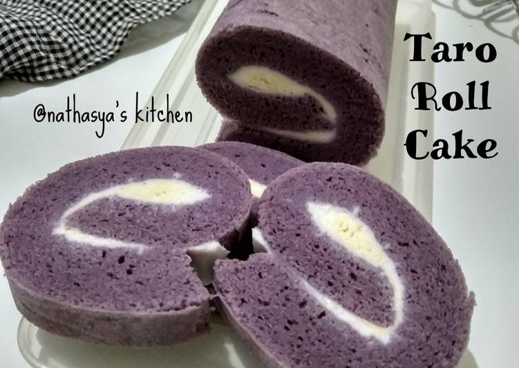 Taro Roll Cake