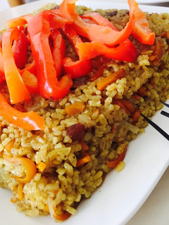 صورة لوصفة رز بخاري