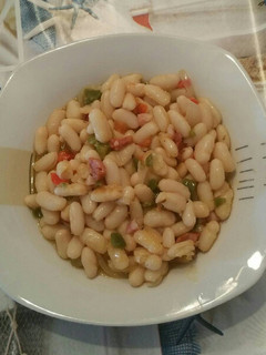 Una foto de Judías en ensalada
