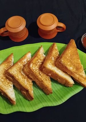 A picture of Paneer Sandwich.