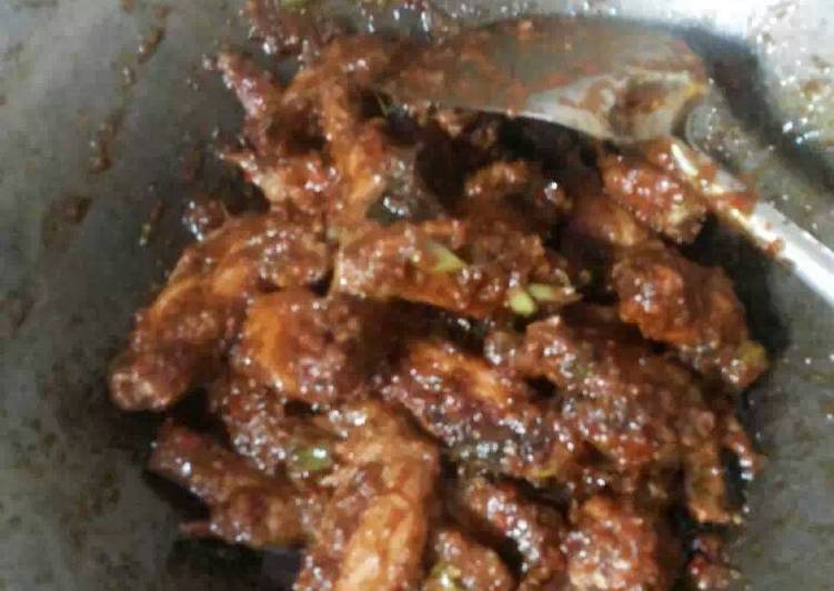 Resep Sayap Ayam Masak Saus Tiram+Triyaki Pudess Lezat