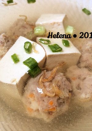 Foto resep Sup Bakso Tahu Sutera Sehat