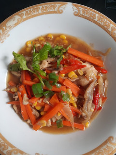 Foto resep Tumis ayam jagung Wortel