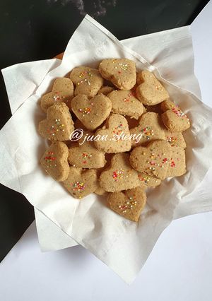 Foto resep Vegan Peanut Cookies /Kue Kering Kacang Vegan/Vegetarian
