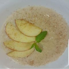 A picture of Basise (rice pudding).