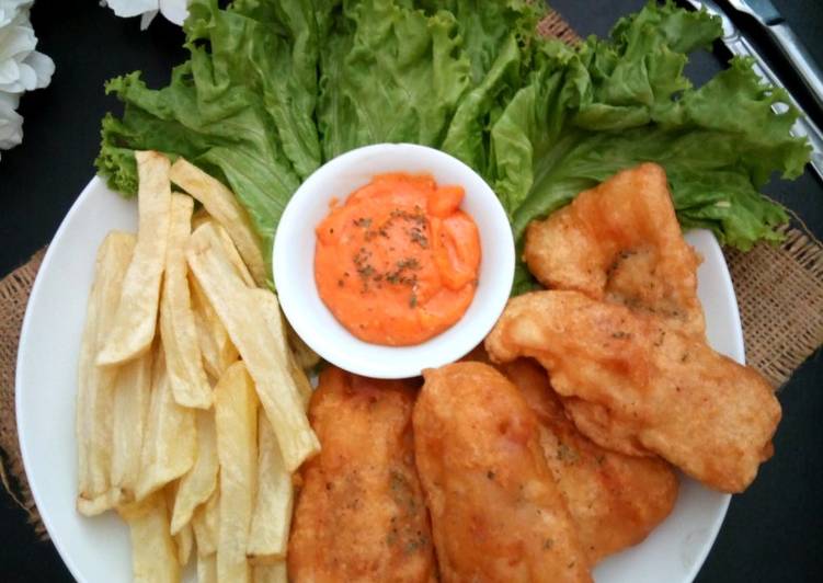 Fish n Chips ala Rumahan