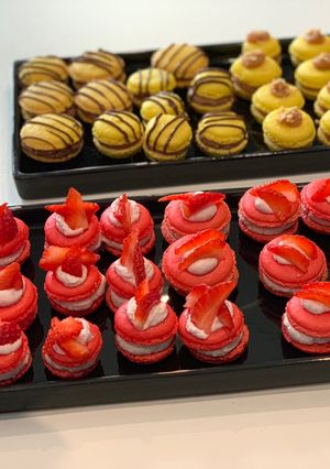 Foto di Macarons meringa italiana