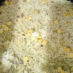 Una foto de Arroz verde