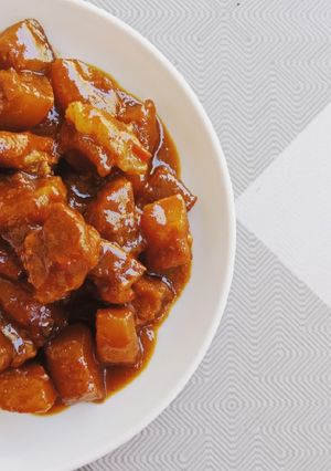 Foto resep Krengsengan kikil koyor