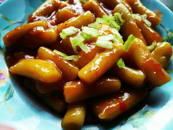 Resep Tteokbokki homemade yang Lezat Sekali