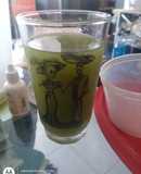 Agua fresca de pepino con manzana 🥒🍎