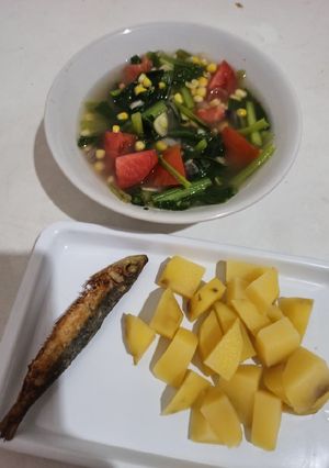 Foto resep 3. Menu Diet (Makan Siang)