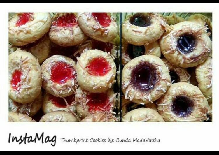 Bagaimana Menyiapkan ThumbPrint Cookies, Bikin Ngiler