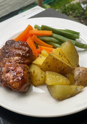 Foto resep Ayam panggang Teflon