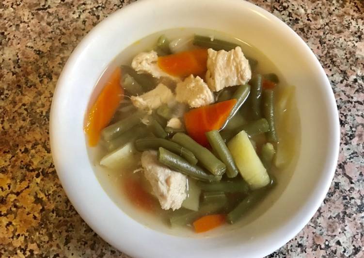 Recipe of Any-night-of-the-week Easy &#39;n&#39; Fast Chicken Soup