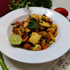 A picture of Left Bread Upma.