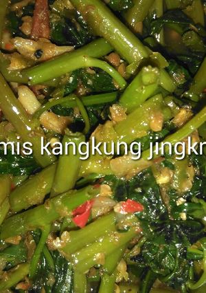 Foto resep Kangkung tumis jingkrak