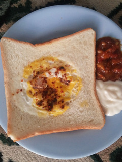 Foto resep Roti Telur Mata Sapi