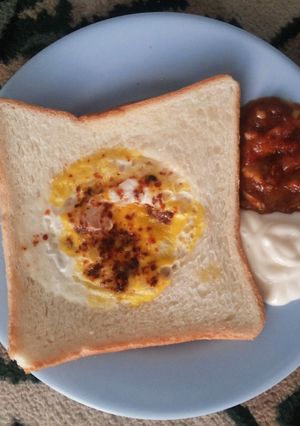 Foto resep Roti Telur Mata Sapi