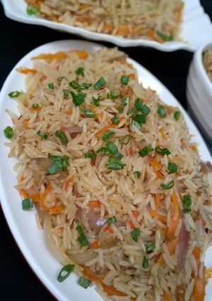 A picture of Carrot rice.