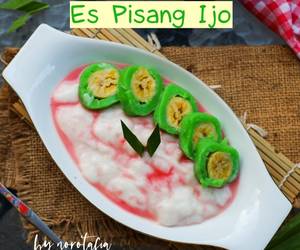 Fresh, Bikin Es Pisang Ijo Enak Bergizi