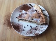 Una foto di torta con ripieno di nutella