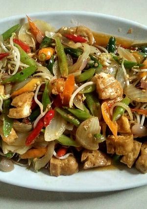 Foto resep Tumis toge tahu