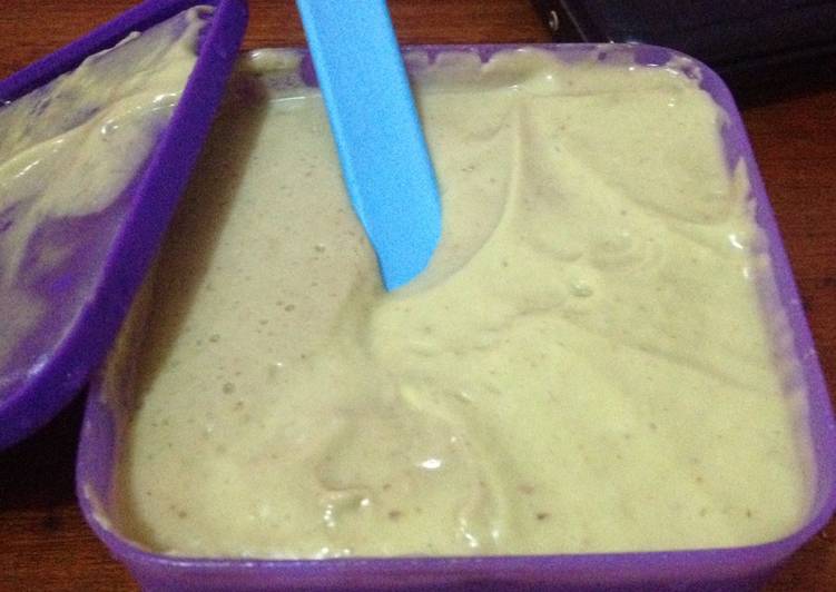 Resep Ice Cream Alpukat ala anak kos ^^ yang Lezat