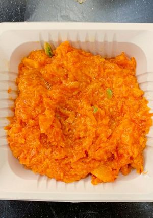 A picture of Gazar Halwa.