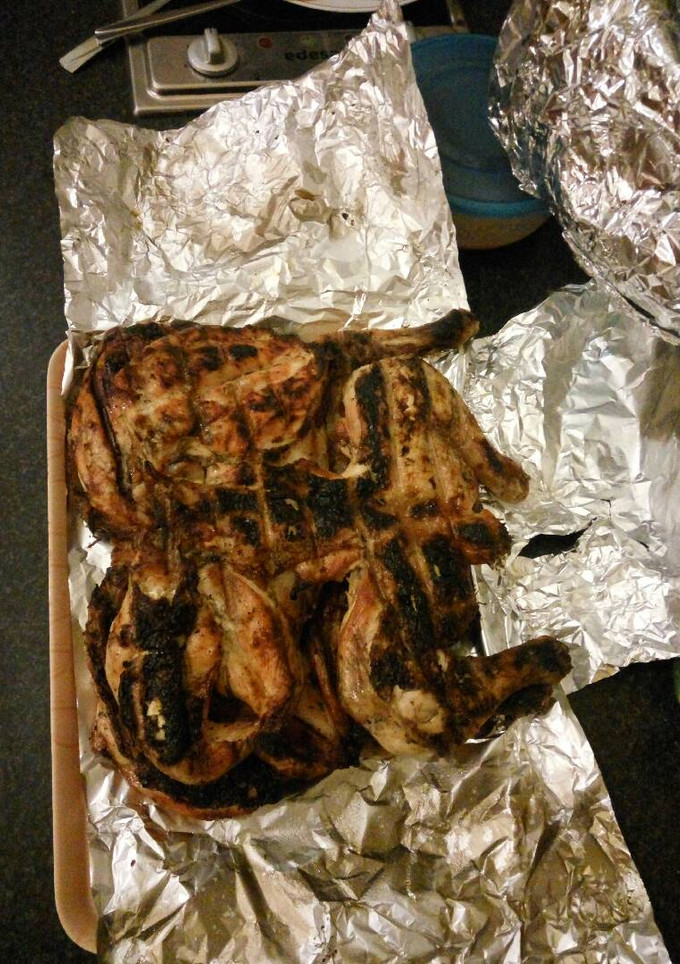 Una foto de Pollo a la brasa