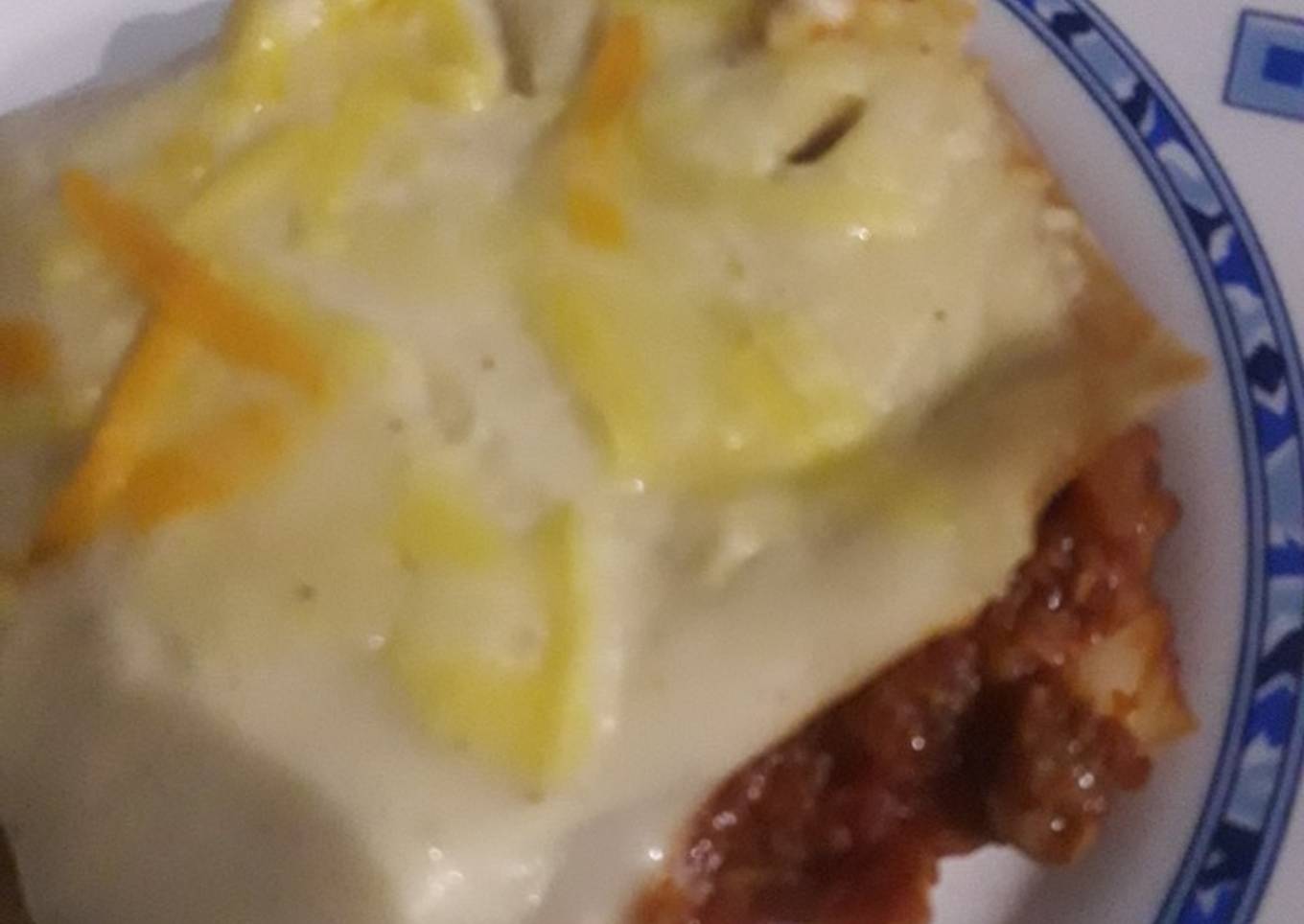 Lasaña boloñesa