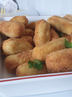 Una foto de Croquetas de patatas al curry