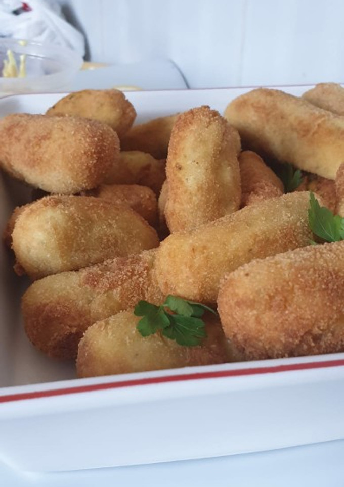Una foto de Croquetas de patatas al curry