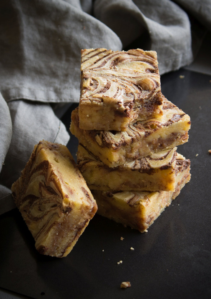 Nutella Blondies Rezepthauptbild