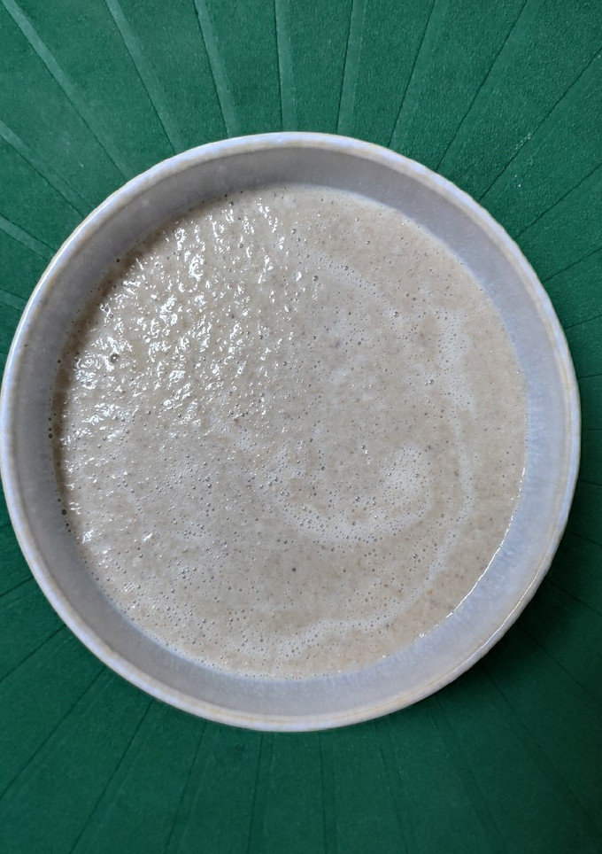 Una foto de Crema de champiñones