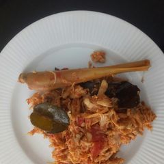 Balinese Spicy Shredded Chicken (Ayam Sisit Bali) A picture of Balinese Spicy Shredded Chicken (Ayam Sisit Bali).
